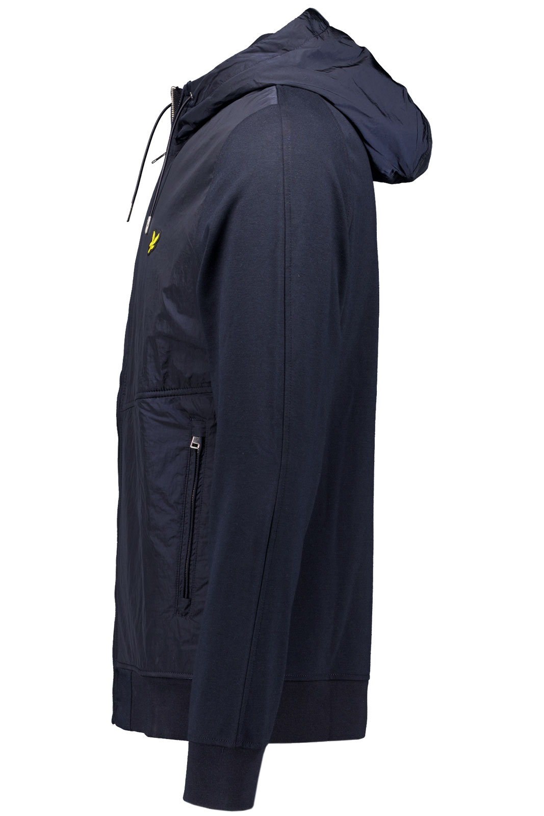 Half Raglan Hybrid Hoodie